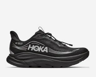 Women's Clifton 11 GORE-TEX® Road Running Shoes in Black, Size 10 W