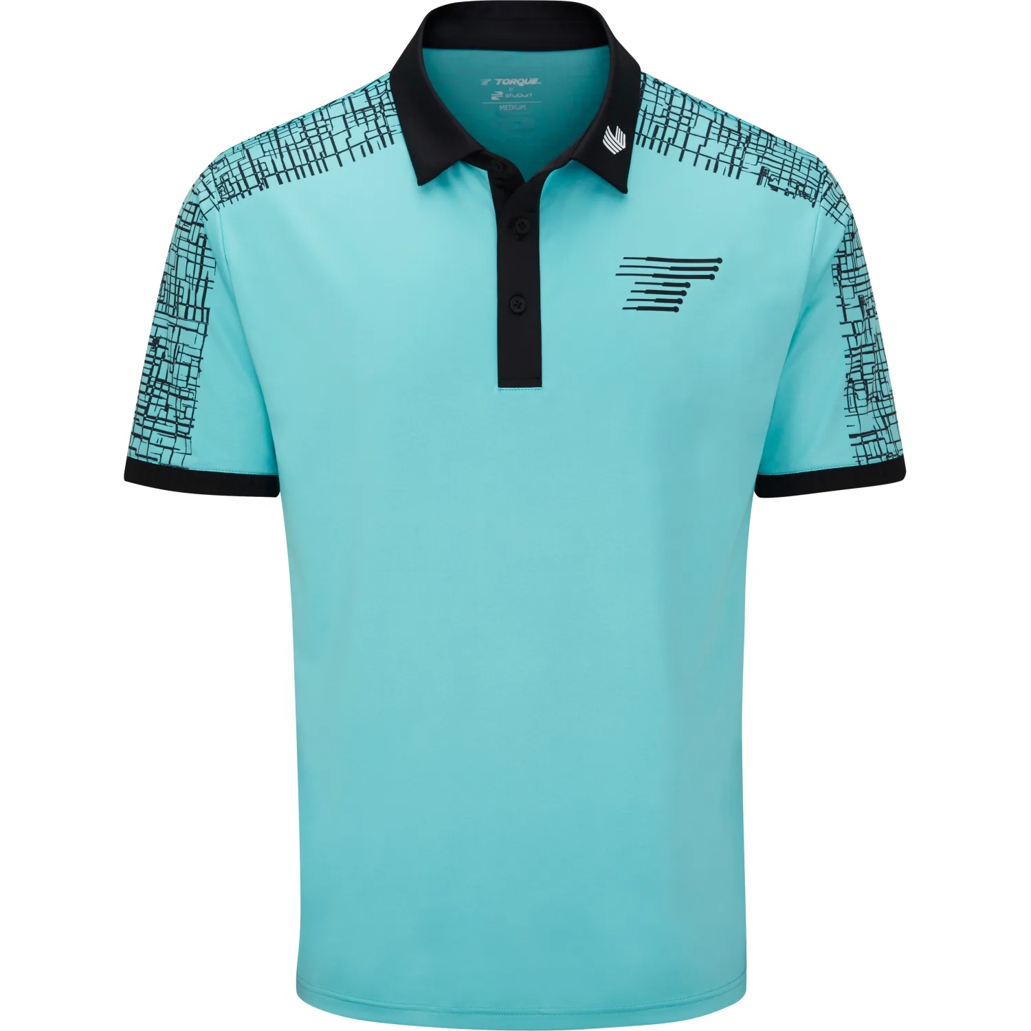 Polo Torque Joaquin, tuerkis xxl - Stuburt - FashionsVida