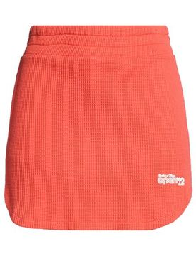 Minirock Damen Tomatenrot M/L Damen