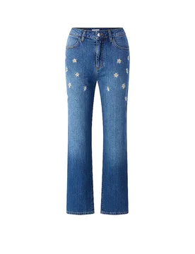 Jeans Flared Fit blau 31/L32 damen - RICHROYAL - FashionsVida