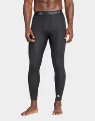 Mens Leggings Lunghi Da Allenamento Techfit Compression - Nero, nero nero Uomo taglia 3XL