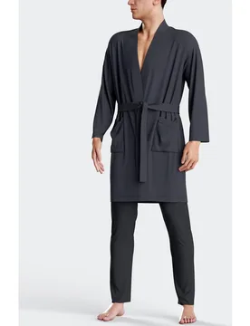 Bata térmica de hombre en algodón - Impetus - FashionsVida