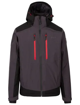 Mens Matthews Ski Jacket (Dark Grey) - Size Medium - Trespass - FashionsVida