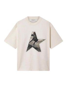 T-shirt squadrata Journey con stampa