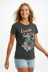 Neon Turtle Womens T-Shirt - - Size: S