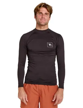 Rash Guard Manches Longues Streamline Upf Black M