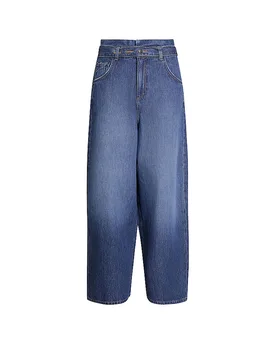 Pnts Jeans Wide Leg blu 30/L32 - Pnts - FashionsVida