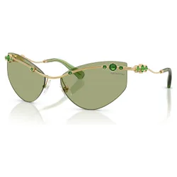 Occhiali da sole, Forma Cat-eye, SK7039, Tono dorato OS