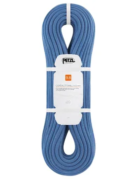 Corde à simple - Contact Wall 9.8 mm Bleu - Taille 30 m - Petzl - FashionsVida
