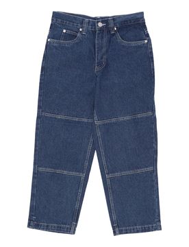 Jeans Uomo Classic Label Panel Jeans Classic Blue/white