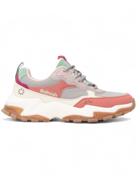 Para mujer. 17310405-NUDE Zapatillas 173104 (37), Plano, Cordones, Casual