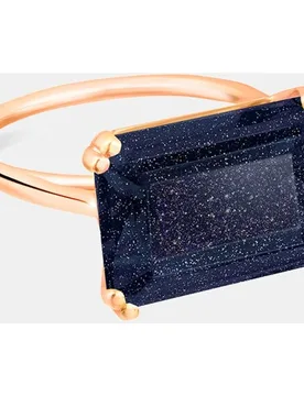Anillo Midnigth de oro y arenisca - Ginette NY - FashionsVida