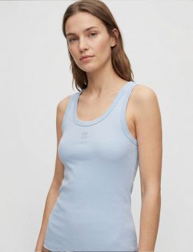 Para mujer. 50514489 Camiseta Datamia (L), Casual, Algodón, Sin mangas / Tirantes