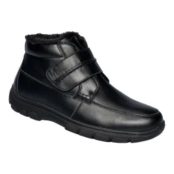 Klett-Stiefel mit Leder „Herrmann“ 40 schwarz
