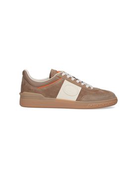 Men's Calf Leather Low-Top Sneakers