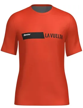 Maglietta A Maniche Corte La Vuelta Leader Print