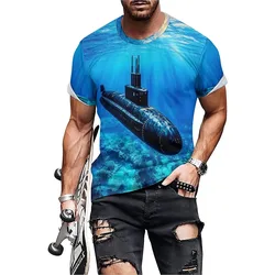 Fantasy Art Men's 3D Printed Short-Sleeve T-Shirt - Men's Crew Neck Top