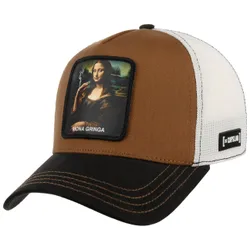 Mona Lisa Trucker Cap by - brown-black - Female - Size: One Size