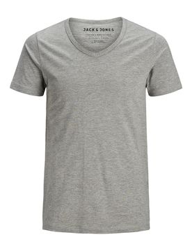 JACK & JONES Camiseta gris moteado