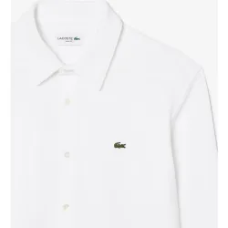 Camisa de hombre de piqué de algodón de corte ajustado