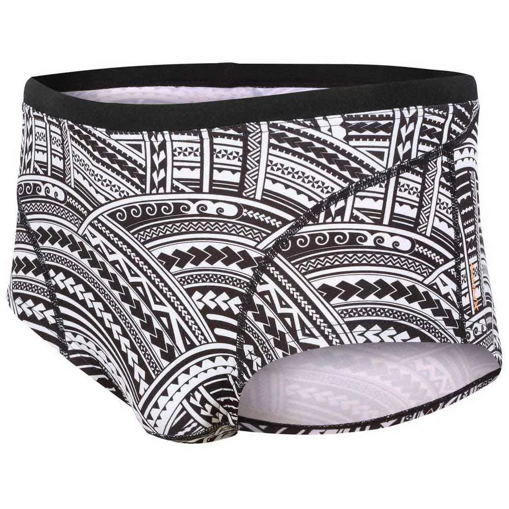 Kona Speed Swimming Boxer Black / White / Orange 36 Men - Zone3 - FashionsVida