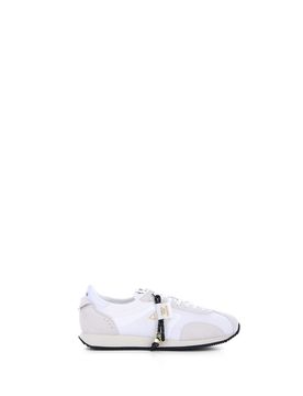 SUN68 Sneaker in tessuto PANNA 40