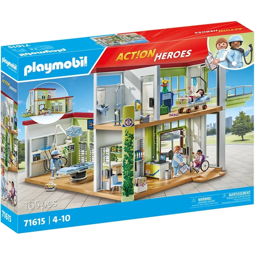 Hospital moderno - PLAYMOBIL - FashionsVida