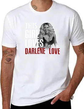 This Girl Loves Her Darlene Love T-Shirt man tshirt cotton t shirts high quality T-Shirt - Aliexpress - FashionsVida