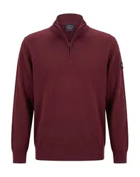 Rollkragenpullover Herren Bordeaux L Herren