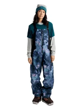 Pantalon Reserve 2l Bib Crystal Dye / True Black M - Burton - FashionsVida
