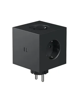 Regleta Square 2 F Black negro - Avolt - FashionsVida