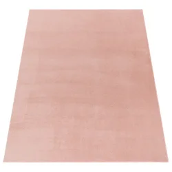 Kurzflor-Teppich CADIZ 630 Rosa Rechteckig