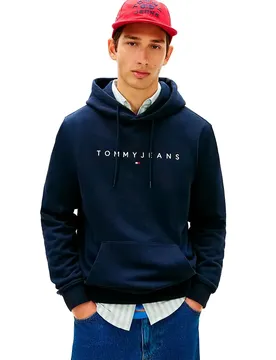 Sweat à Capuche Dm0dm20746 Dark Night Navy / Sweet Blue XL