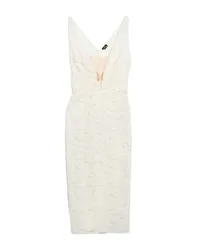 Vestido midi Mujer Blanco 44 Mujer