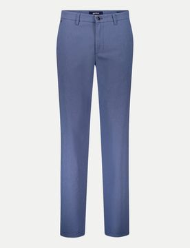 Modern-Fit Hose Flatfront Blau 38/32