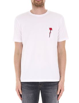 T-shirt girocollo HUGO BIANCO L