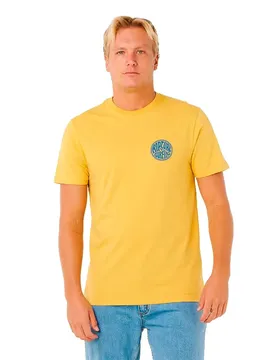 T-shirt à Manches Courtes Streamline Pass Ochre XL