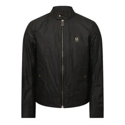 Mens Kelland Wax Jacket In Black - Size X-Small