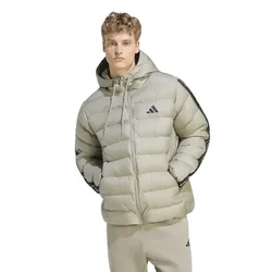 Giacca Essentials Climawarm 3 Stripes Synthetic Down Silver Pebble L