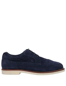 Zapatos de cordones Hombre Azul noche 39.5 Hombre - Hogan - FashionsVida