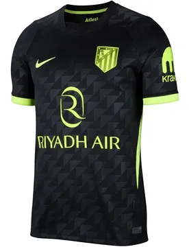 Atletico Madrid Dri-Fit Stadium Away Herren Trikot, schwarz US: L