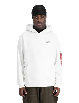 Industries Sweat à Capuche Signature Bp White 3XL