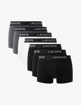Pack Cotton Rich Trunks Multi male - Lacoste - FashionsVida