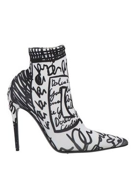 Dolce&Gabbana Botines de caña alta Mujer Blanco 35 Mujer