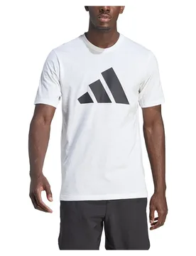 T-shirt à Manches Courtes Essentials Feelready Logo White / Black XL - Adidas - FashionsVida