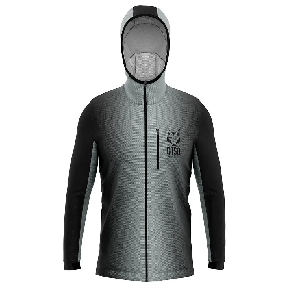 Sport Full Zip Sweatshirt Black S Men,Women - OTSO - FashionsVida