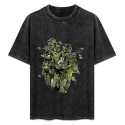 Metal Gear T-Shirt Non-Shrink Basic Cotton T-Shirt