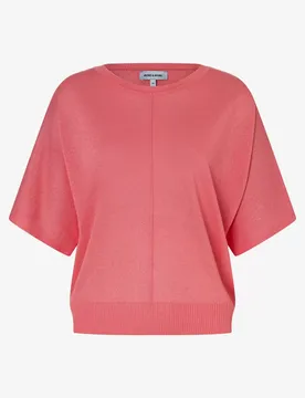 Fine Knit Pullover transparent female