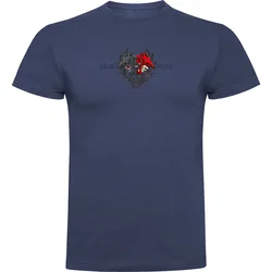 Maglietta A Maniche Corte Dead Or Alive Denim Blue
