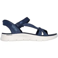 Flache Sandalen Sandaletten Go Walk Flex Sandal - Illuminate 141481 Nvy 39